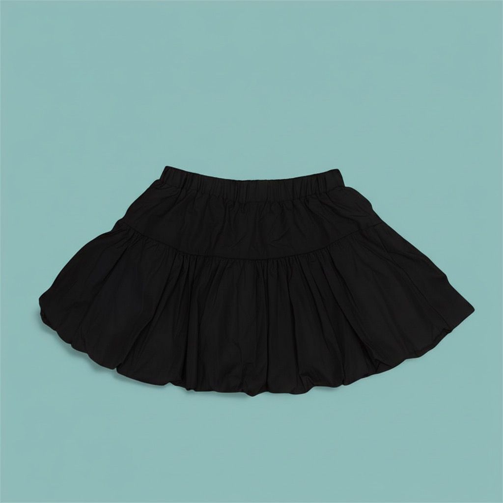 Bow Mini Skirt - Cute Two Bow Skirt With Lightweight Comfort Fabric